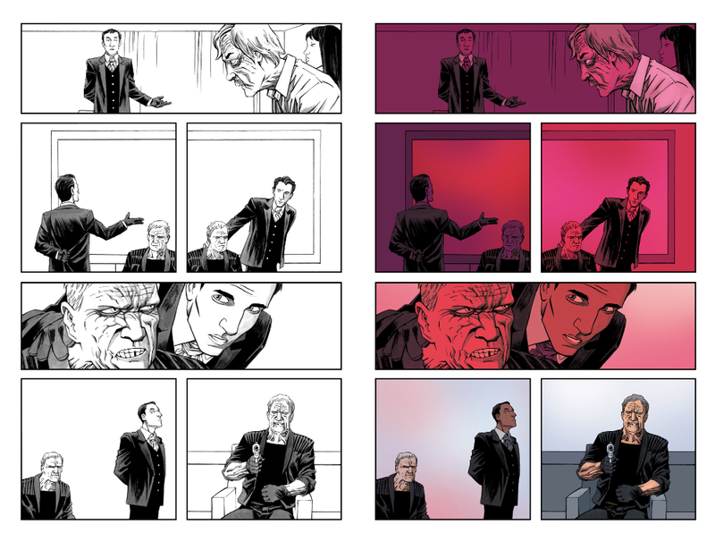 Injection #10 inks to colors